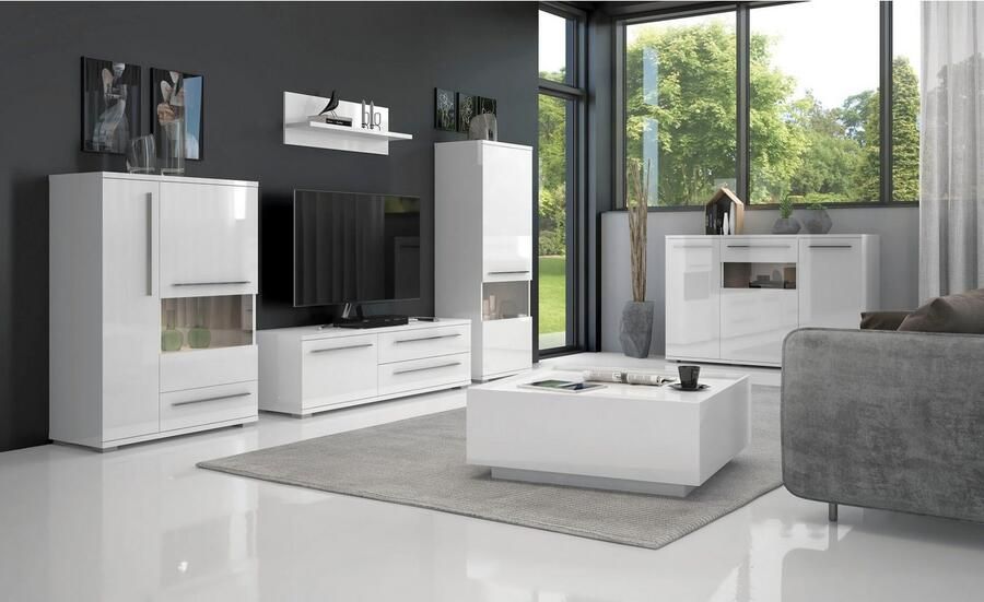 Places of Style Salontafel Piano hoogwaardig uv gelakt met twee laden inclusief soft-closefunctie - Foto 3