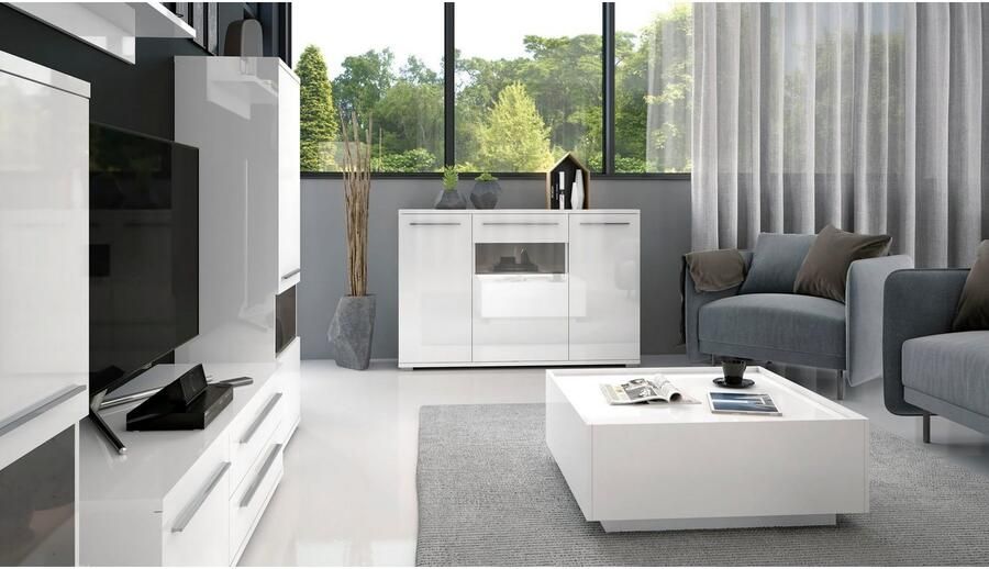 Places of Style Salontafel Piano hoogwaardig uv gelakt met twee laden inclusief soft-closefunctie - Foto 4