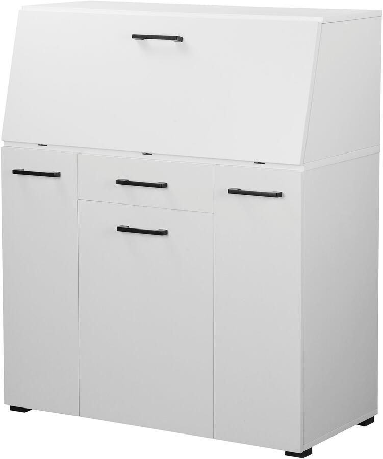 Places of Style Secretaire Moid thuiswerk bureau veel opbergmogelijkheden compact & modern ontwerp breedte 88 5 cm - Foto 6