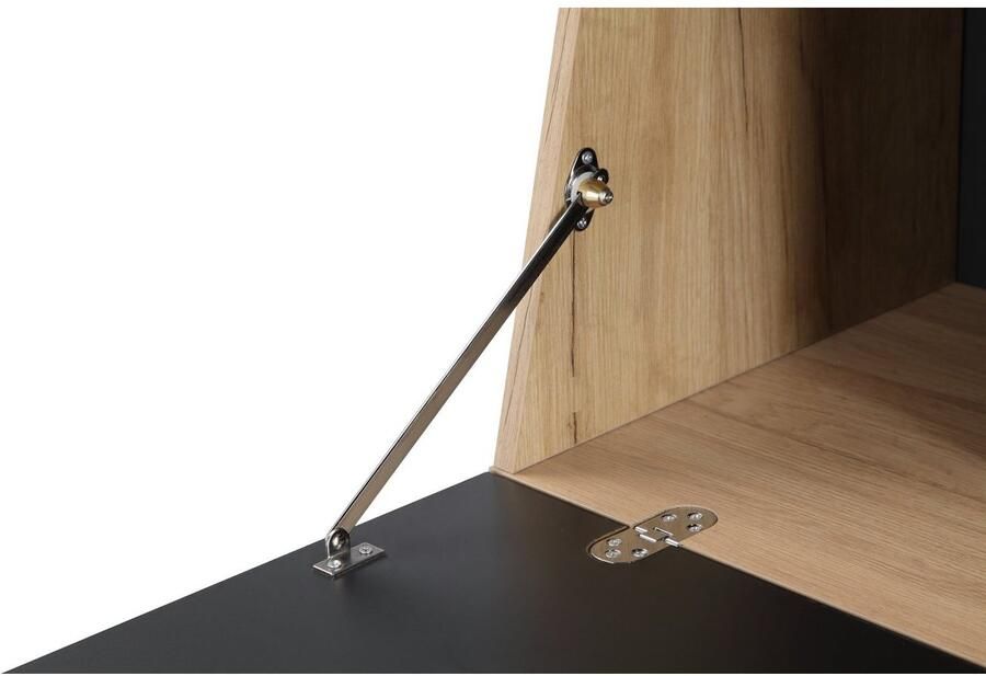 Places of Style Secretaire Moid thuiswerk bureau veel opbergmogelijkheden compact & modern ontwerp breedte 88 5 cm - Foto 3