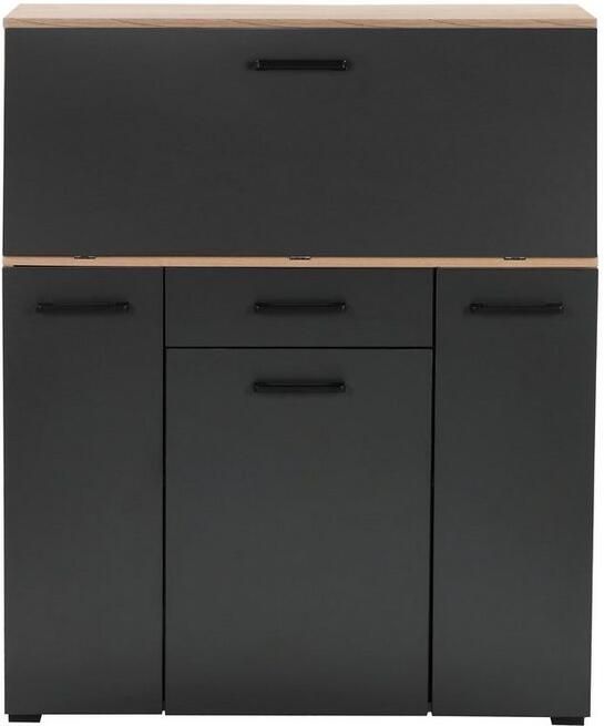 Places of Style Secretaire Moid thuiswerk bureau veel opbergmogelijkheden compact & modern ontwerp breedte 88 5 cm - Foto 5