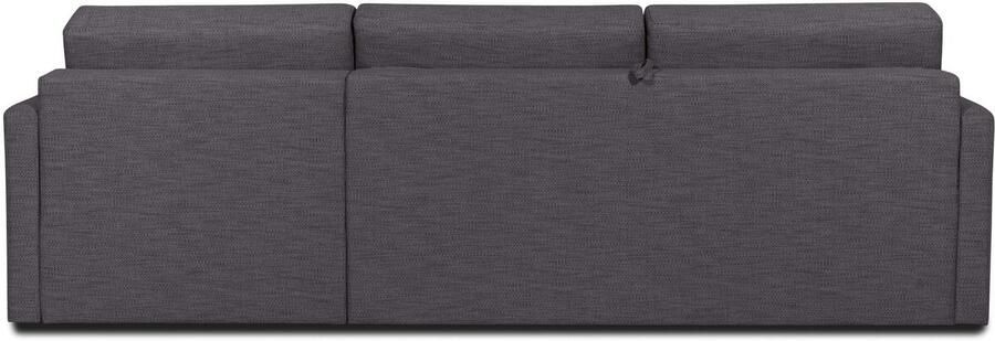 Places of Style Slaapbank GOLDPOINT hoekbank 264 cm ligoppervlak (140 200 cm) L-vorm Slaapfunctie Bonell-binnenveringsmatras en volwaardige bedfunctie - Foto 8