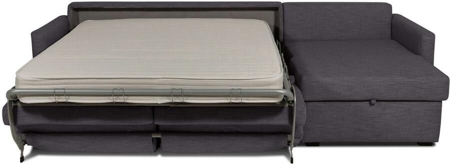 Places of Style Slaapbank GOLDPOINT hoekbank 264 cm ligoppervlak (140 200 cm) L-vorm Slaapfunctie Bonell-binnenveringsmatras en volwaardige bedfunctie - Foto 7
