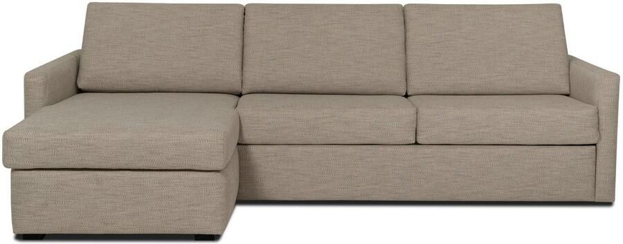 Places of Style Slaapbank GOLDPOINT hoekbank 264 cm ligoppervlak (140 200 cm) L-vorm Slaapfunctie Bonell-binnenveringsmatras en volwaardige bedfunctie - Foto 4