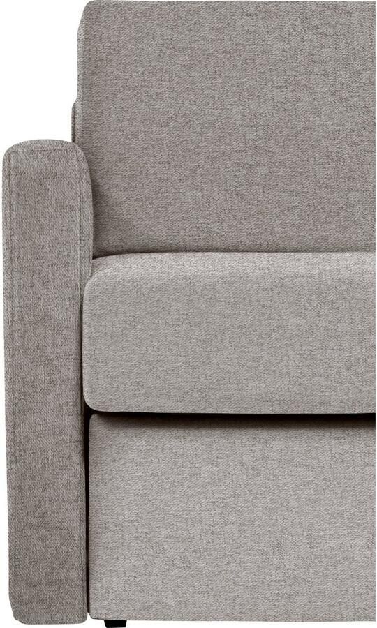 Places of Style Slaapbank GOLDPOINT hoekbank 264 cm ligoppervlak (140 200 cm) L-vorm Slaapfunctie Bonell-binnenveringsmatras en volwaardige bedfunctie - Foto 3