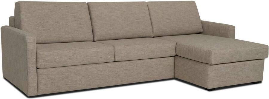 Places of Style Slaapbank GOLDPOINT hoekbank 264 cm ligoppervlak (140 200 cm) L-vorm Slaapfunctie Bonell-binnenveringsmatras en volwaardige bedfunctie - Foto 7