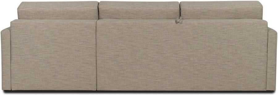 Places of Style Slaapbank GOLDPOINT hoekbank 264 cm ligoppervlak (140 200 cm) L-vorm Slaapfunctie Bonell-binnenveringsmatras en volwaardige bedfunctie - Foto 9