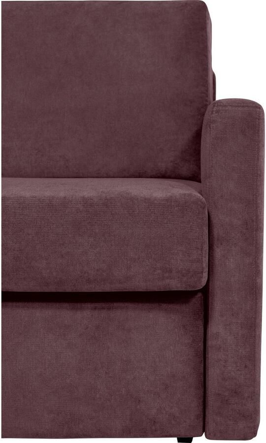 Places of Style Slaapbank GOLDPOINT hoekbank 264 cm ligoppervlak (140 200 cm) L-vorm Slaapfunctie Bonell-binnenveringsmatras en volwaardige bedfunctie - Foto 3