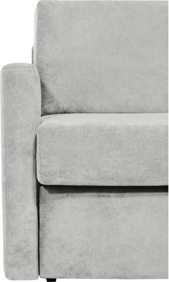 Places of Style Slaapbank GOLDPOINT hoekbank 264 cm ligoppervlak (140 200 cm) L-vorm Slaapfunctie Bonell-binnenveringsmatras en volwaardige bedfunctie - Foto 3