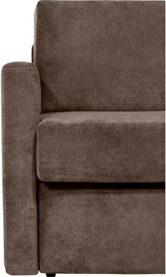 Places of Style Slaapbank GOLDPOINT hoekbank 264 cm ligoppervlak (140 200 cm) L-vorm Slaapfunctie Bonell-binnenveringsmatras en volwaardige bedfunctie - Foto 3