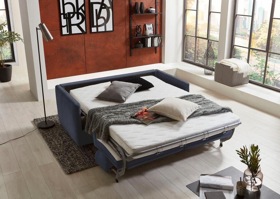 Places of Style Slaapbank Limoen geschikt voor vaste slapers inclusief hoogwaardige matras