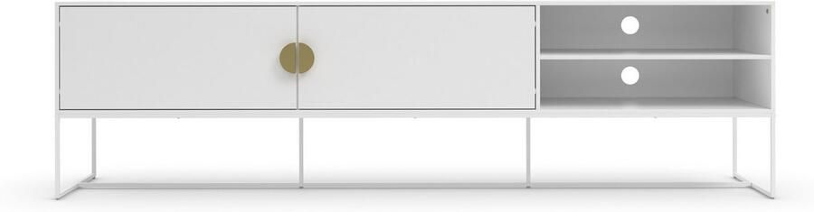 Places of Style Tv-meubel Abito Commode met kabeldoorvoer inlegplank breedte 180 cm - Foto 3