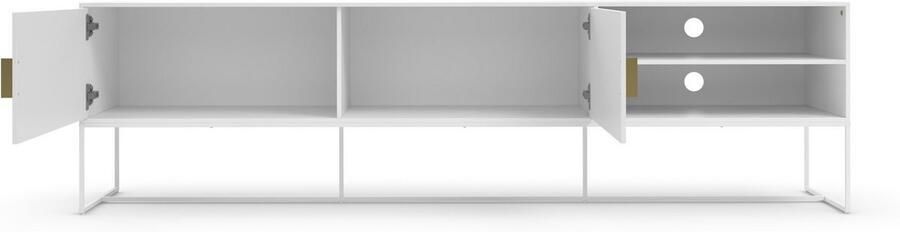 Places of Style Tv-meubel Abito Commode met kabeldoorvoer inlegplank breedte 180 cm - Foto 4