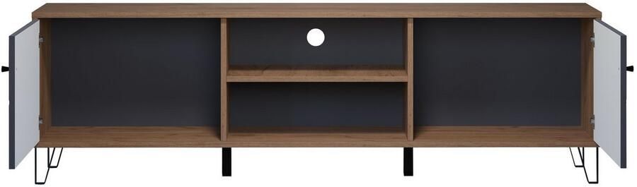 Places of Style Tv-meubel MOLVENO Commode met gestructureerde fronten Soft-Close B 183 cm (1 stuk) - Foto 14