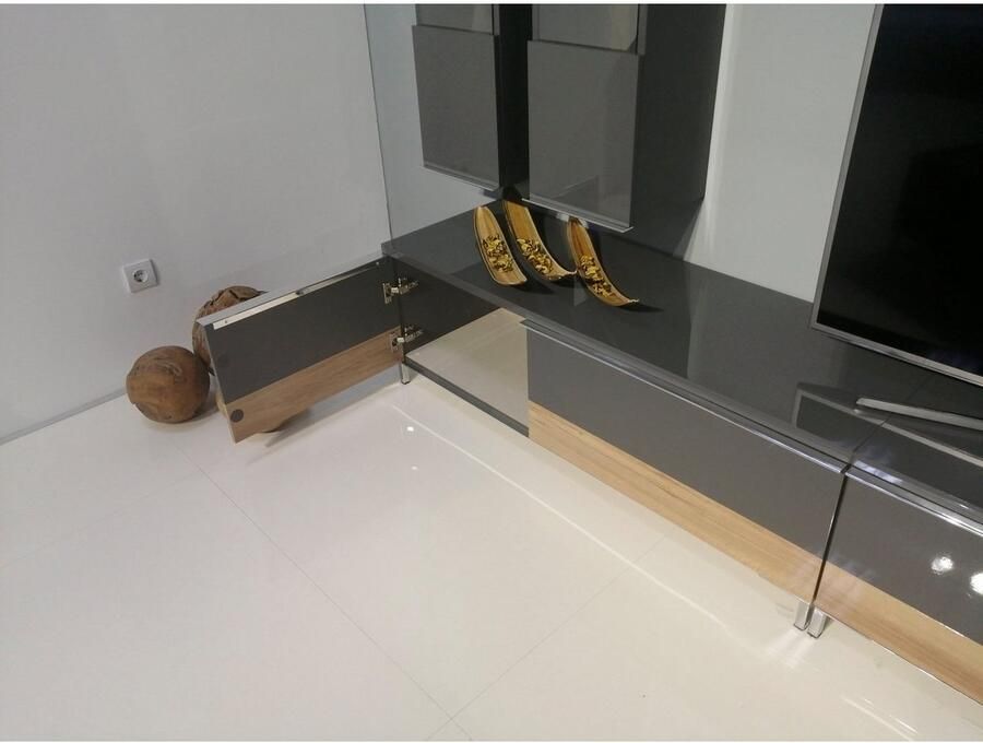 Places of Style Tv-meubel Onyx Kast met soft-close functie in twee breedtes tv-tafel - Foto 5