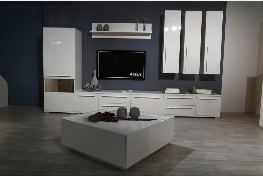 Places of Style Tv-meubel Piano TV-kast in breedte 165 of 180 cm met soft-close functie Hoogglans UV-gelakt Br 180 cm met verschillende deur- en ladeafmetingen - Foto 4