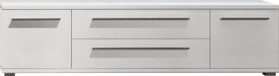 Places of Style Tv-meubel Piano TV-kast in breedte 165 of 180 cm met soft-close functie Hoogglans UV-gelakt Br 180 cm met verschillende deur- en ladeafmetingen