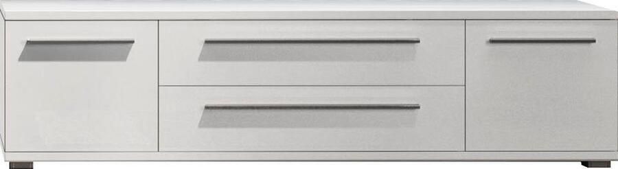 Places of Style Tv-meubel Piano TV-kast in breedte 165 of 180 cm met soft-close functie Hoogglans UV-gelakt Br 180 cm met verschillende deur- en ladeafmetingen
