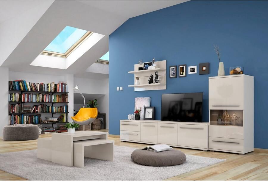 Places of Style Tv-meubel Piano UV gelakt met soft close-functie - Foto 3