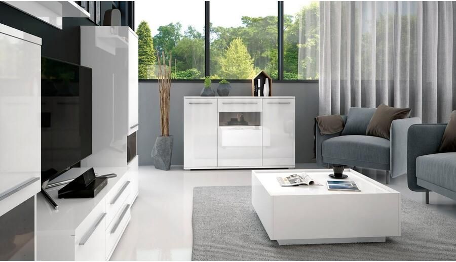 Places of Style Tv-meubel Piano UV gelakt met soft close-functie - Foto 5