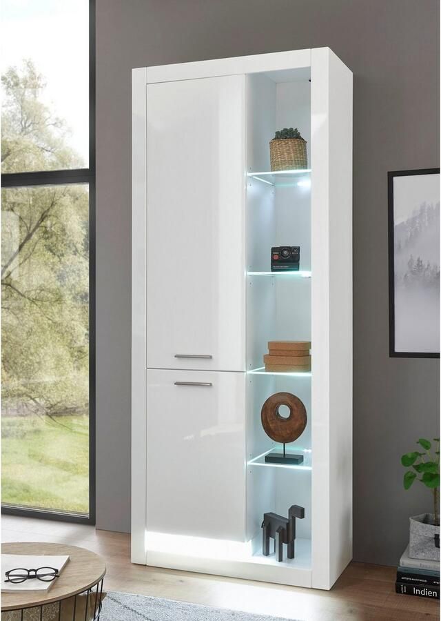 Places of Style Vitrinekast MERAN Hoogte ca. 196 cm - Foto 3