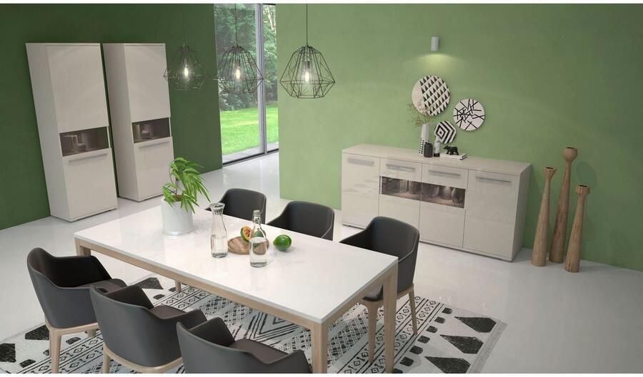 Places of Style Vitrinekast Piano UV-gecoat soft close-functie - Foto 3