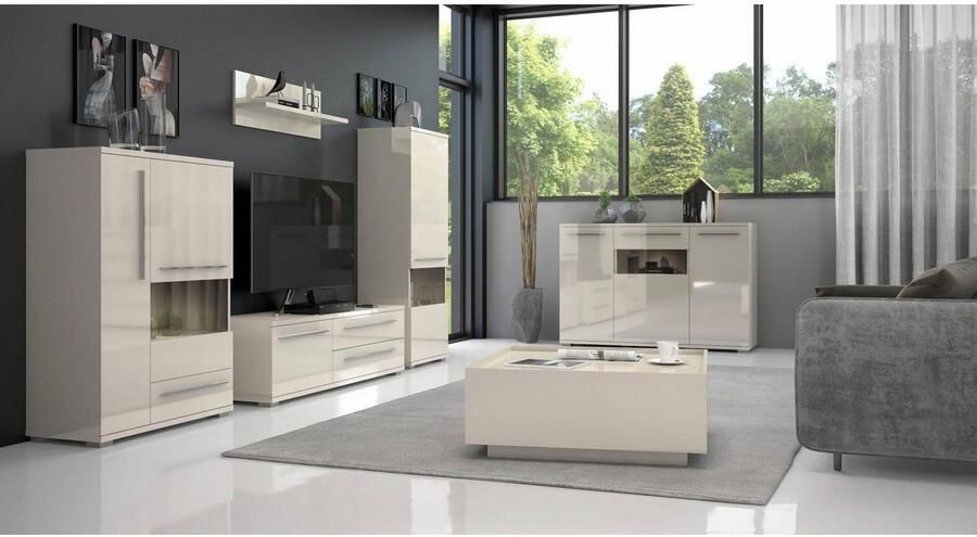 Places of Style Vitrinekast Piano UV-gecoat soft close-functie - Foto 6
