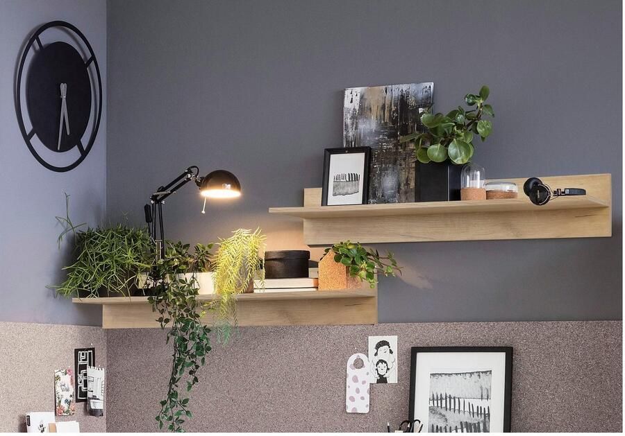 Places of Style Wandplank Moid Wandplank breedte 50 of 100 cm - Foto 2