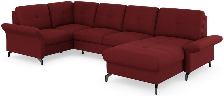 Places of Style Zithoek Calando U-vorm naar keuze met slaapfunctie bedkist en armleuning - Foto 10