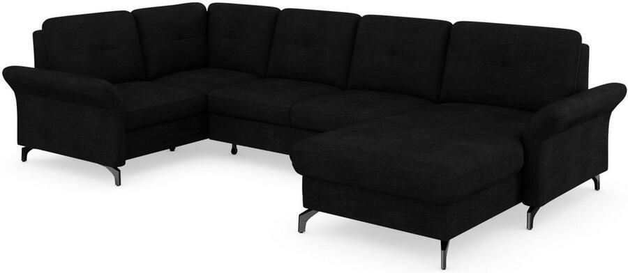 Places of Style Zithoek Calando U-vorm naar keuze met slaapfunctie bedkist en armleuning - Foto 8