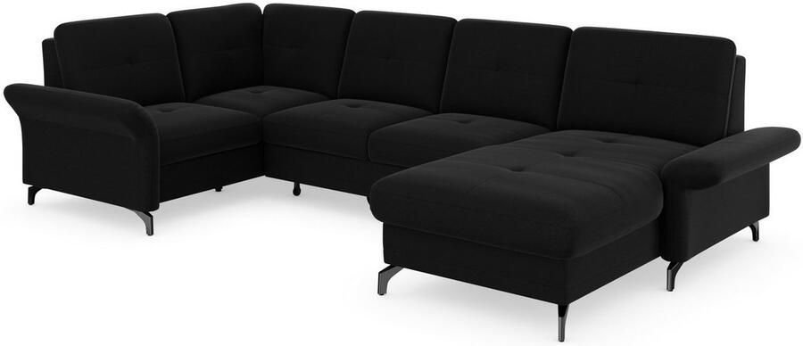 Places of Style Zithoek Calando U-vorm naar keuze met slaapfunctie bedkist en armleuning - Foto 10