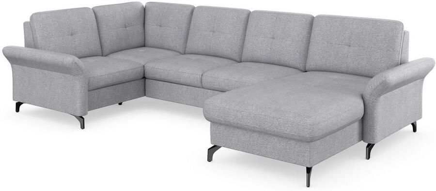 Places of Style Zithoek Calando U-vorm naar keuze met slaapfunctie bedkist en armleuning - Foto 6