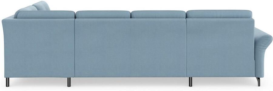 Places of Style Zithoek Calando U-vorm naar keuze met slaapfunctie bedkist en armleuning - Foto 8