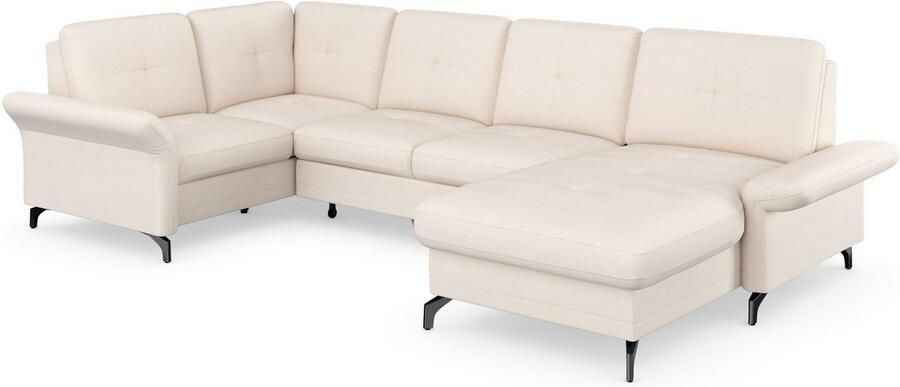 Places of Style Zithoek Calando U-vorm naar keuze met slaapfunctie bedkist en armleuning - Foto 10