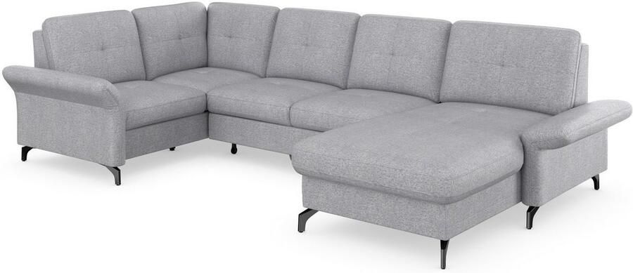 Places of Style Zithoek Calando U-vorm naar keuze met slaapfunctie bedkist en armleuning - Foto 8