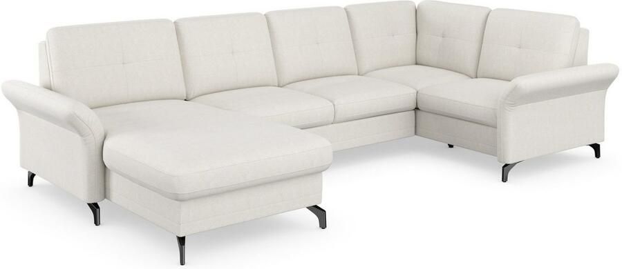 Places of Style Zithoek Calando U-vorm naar keuze met slaapfunctie bedkist en armleuning - Foto 6