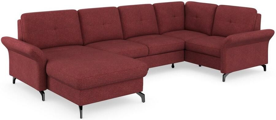 Places of Style Zithoek Calando U-vorm naar keuze met slaapfunctie bedkist en armleuning - Foto 9