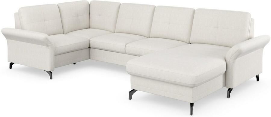 Places of Style Zithoek Calando U-vorm naar keuze met slaapfunctie bedkist en armleuning - Foto 6