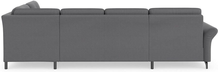 Places of Style Zithoek Calando U-vorm naar keuze met slaapfunctie bedkist en armleuning - Foto 8