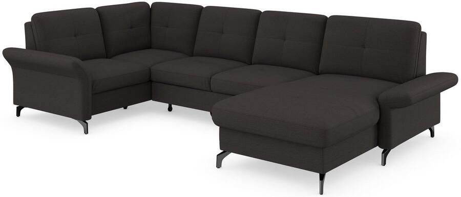 Places of Style Zithoek Calando U-vorm naar keuze met slaapfunctie bedkist en armleuning - Foto 10