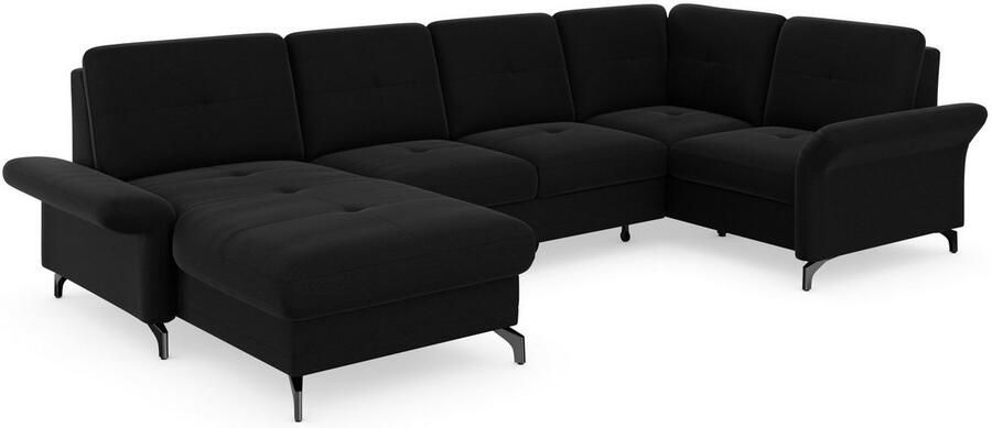 Places of Style Zithoek Calando U-vorm naar keuze met slaapfunctie bedkist en armleuning - Foto 9