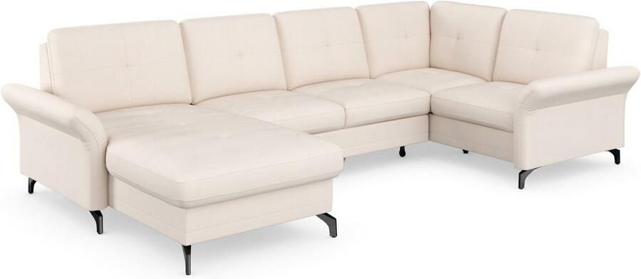 Places of Style Zithoek Calando U-vorm naar keuze met slaapfunctie bedkist en armleuning - Foto 10