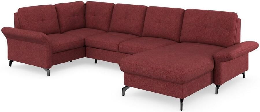 Places of Style Zithoek Calando U-vorm naar keuze met slaapfunctie bedkist en armleuning - Foto 9