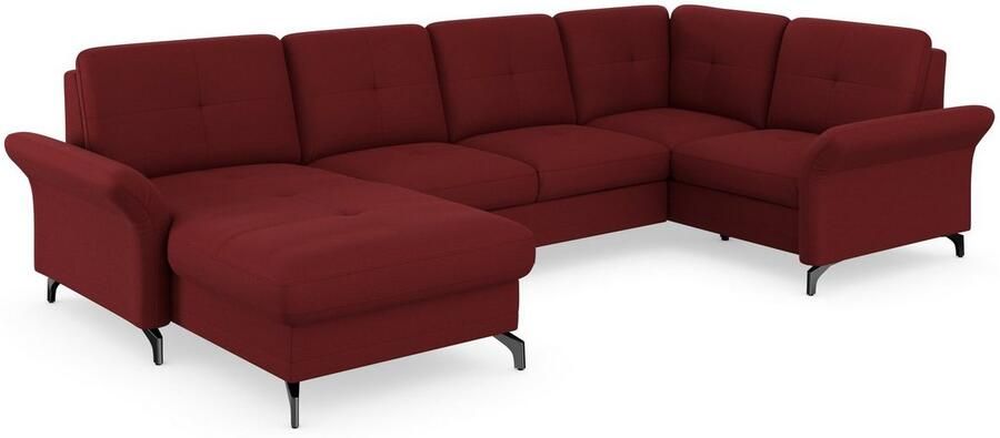 Places of Style Zithoek Calando U-vorm naar keuze met slaapfunctie bedkist en armleuning - Foto 6