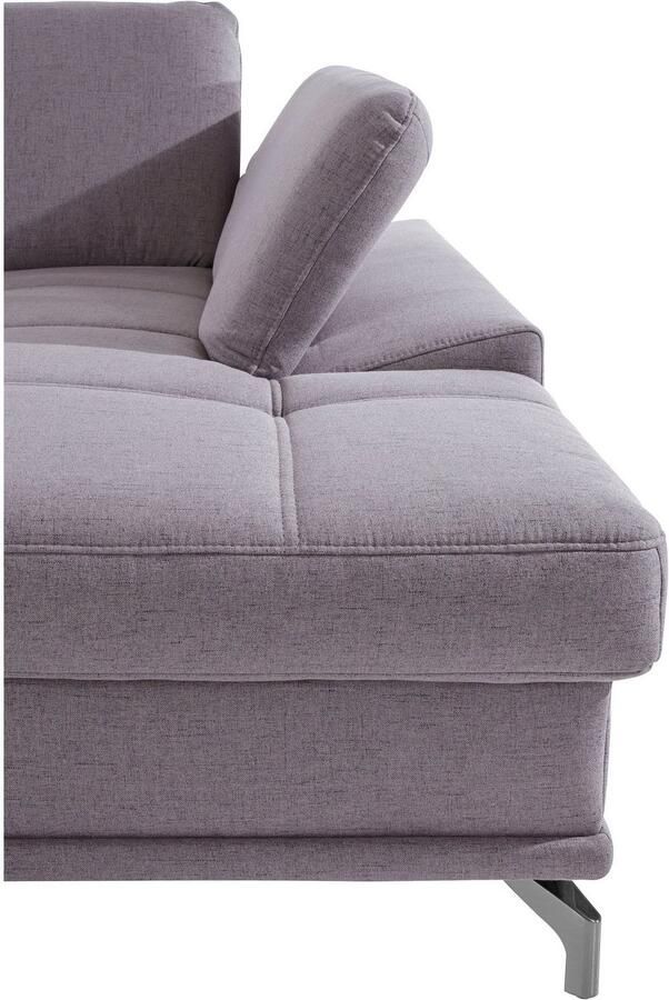 Places of Style Zithoek Costello U-vorm met zitdiepteverstelling armleuningverstelling en - Foto 4