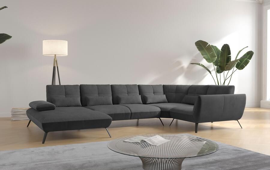 Places of Style Zithoek Mikado U-vorm incl. zitdiepteverstelling en armleuningverstelling - Foto 5