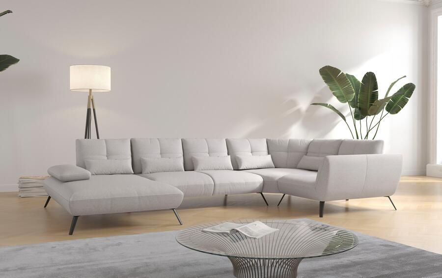 Places of Style Zithoek Mikado U-vorm incl. zitdiepteverstelling en armleuningverstelling - Foto 5