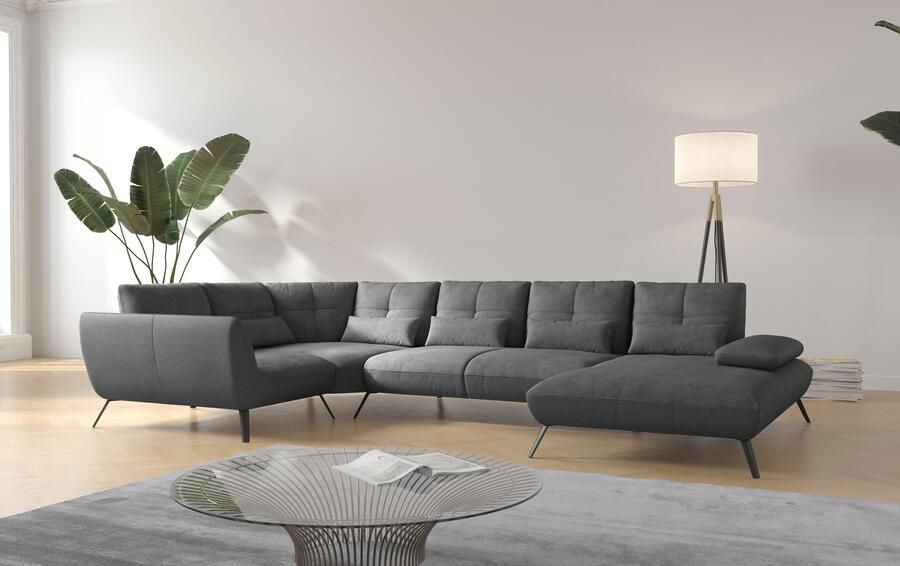 Places of Style Zithoek Mikado U-vorm incl. zitdiepteverstelling en armleuningverstelling - Foto 5