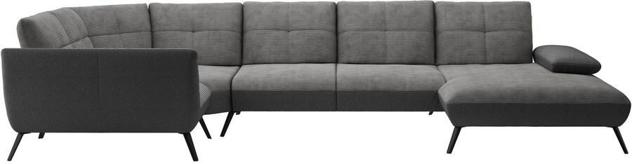 Places of Style Zithoek Mikado U-vorm incl. zitdiepteverstelling en armleuningverstelling - Foto 4