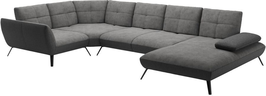 Places of Style Zithoek Mikado U-vorm incl. zitdiepteverstelling en armleuningverstelling - Foto 2